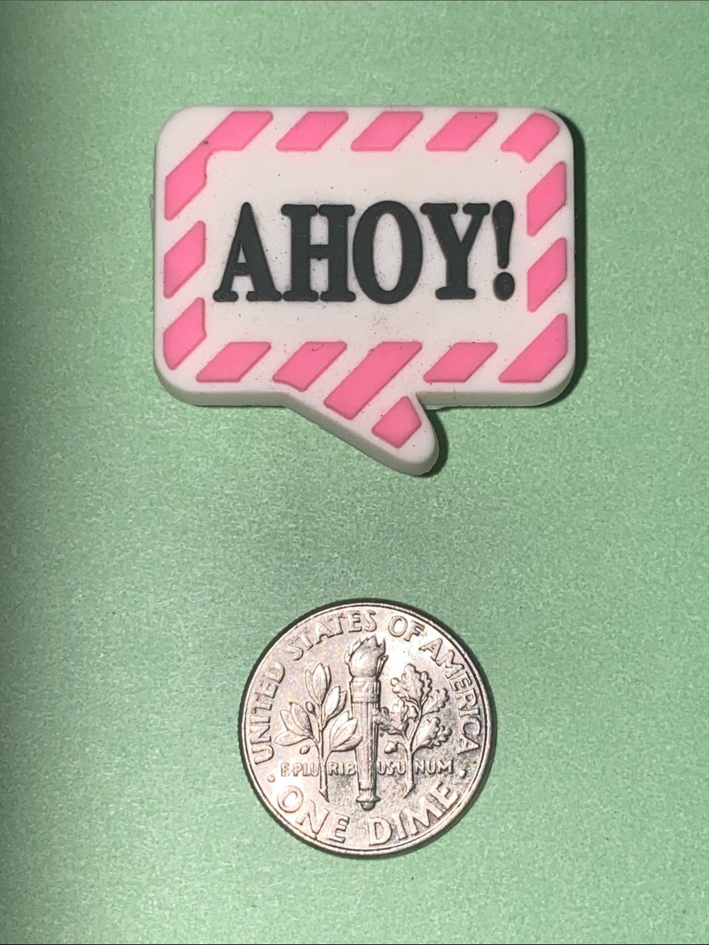 (10 for $15) AHOY statement Crocs Shoes Charms